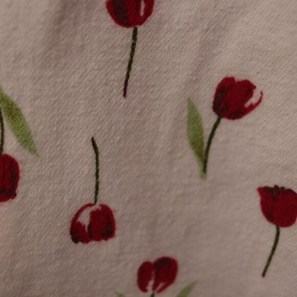 Lord & Taylor Pink Green Rose Print Pajama Sleepwear Set Women’s Lounge Intimate - Picture 2 of 13